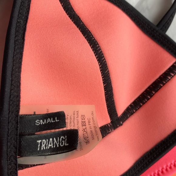 [triangl] 🌈 tie neoprene bikini - Picture 3 of 5